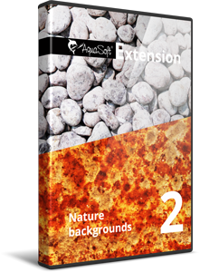 Nature backgrounds 2 - extension package for Photo Vision, Video Vision and AquaSoft Stages starting from version 10