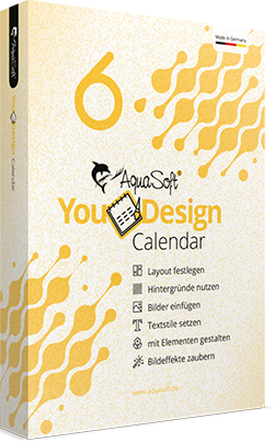 Fotokalender Gestalten Youdesign Calendar 6 Software Aquasoft