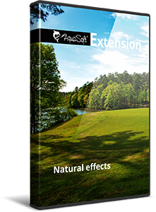 Natural effects - extension package for Photo Vision, Video Vision and AquaSoft Stages starting from version 10