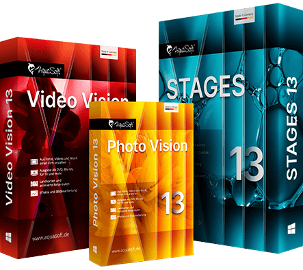Photo Vision, Video Vision und Stages 13 Neuerungen